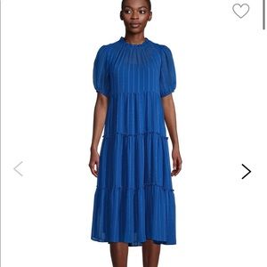🆕 Gabby Skye blue tiered dress - size 8